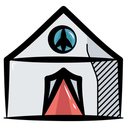 Camp  Icon