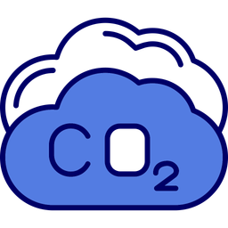 Carbon dioxide  Icon