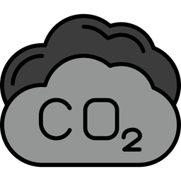 Carbon dioxide  Icon