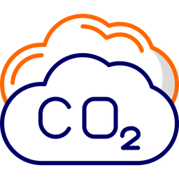 Dióxido de carbono  Ícone