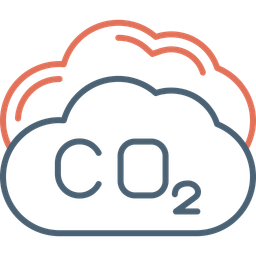 Carbon dioxide  Icon