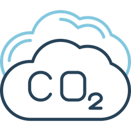 Carbon dioxide  Icon