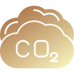 Carbon dioxide  Icon