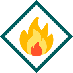 Flammable  Icon