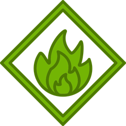 Flammable  Icon