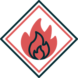 Flammable  Icon