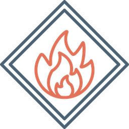 Flammable  Icon