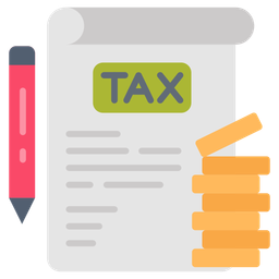 Tax Tax Paper Tariff アイコン