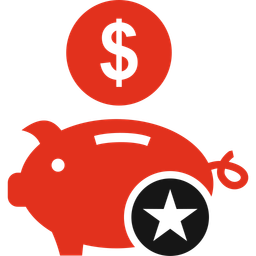 Favorite piggy bank  Icon