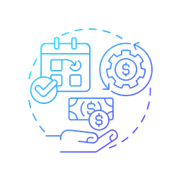 Investing cash flow  Icon