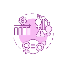 Gender equality in pricing  Icon