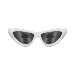 Cat eye glasses  Icon