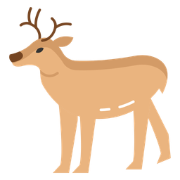 Forest Herbivores Antler Growth Deer Species Diversity Icon