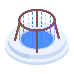 Curtain Waterfall  Icon