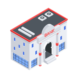 Bank Building  Icon