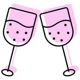 Champagne Glasses  Icon