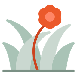 Blooming meadow  Icon