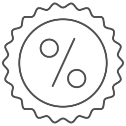 Discount-percentage  Icon