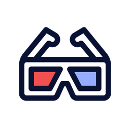 3D Glasses  Icon