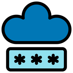 Cloud password  Icon