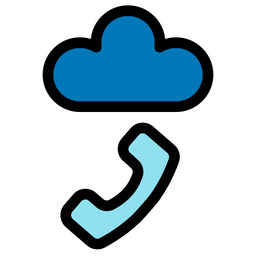 Cloud phone  Icon