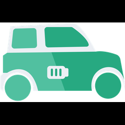 Electric Mobile  Icon