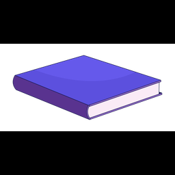 One book closed  Icon