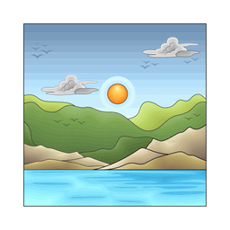 Landscape  Icon