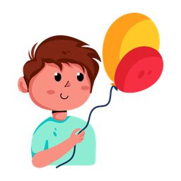 Child Balloons  Icon