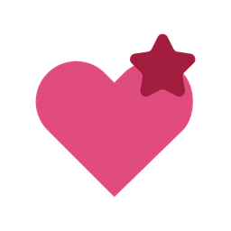 Heart Star  Icon