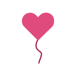 Heart Balloon  Icon