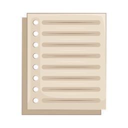 Note paper  Icon