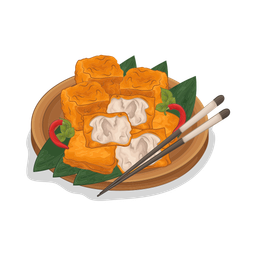 Fried tofu  Icon