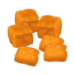 Fried tofu  Icon