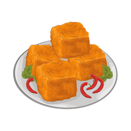 Fried tofu  Icon