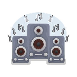 Music speaker  Icon