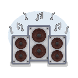 Music speaker  Icon