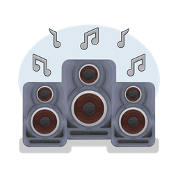 Music speaker  Icon