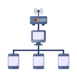 Rede de computadores  Ícone