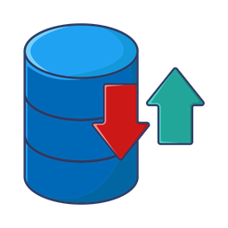 Database transfer  Icon