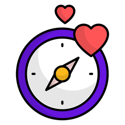 Love compass  Icon