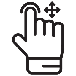 Finger Move  Icon