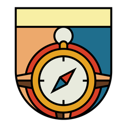 Compass Badge  Icon