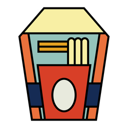 Instant Noodles Badge  Icon