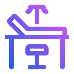 Examination table  Icon