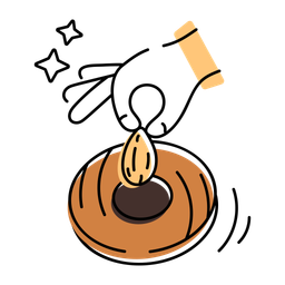 Almond Biscuit  Icon