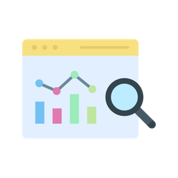 Investigación de mercado  Icono