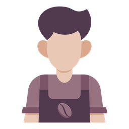 Barista man  Icon