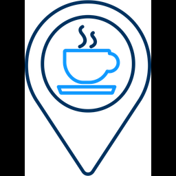 Coffee shop location  Icon