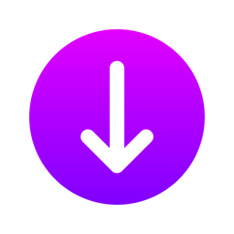 Arrow Down Circle  Icon